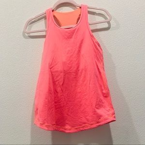 Lululemon built in bra razor back tank size 6